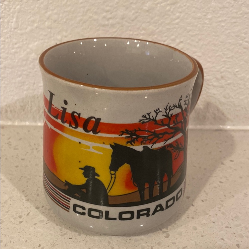 🖤Vintage LISA Souvenir Mug‎